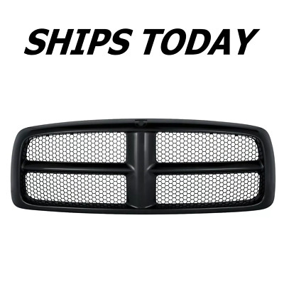 NEW Black Grille For 2002-2005 Ram 1500 2003-2005 Ram 2500 3500
