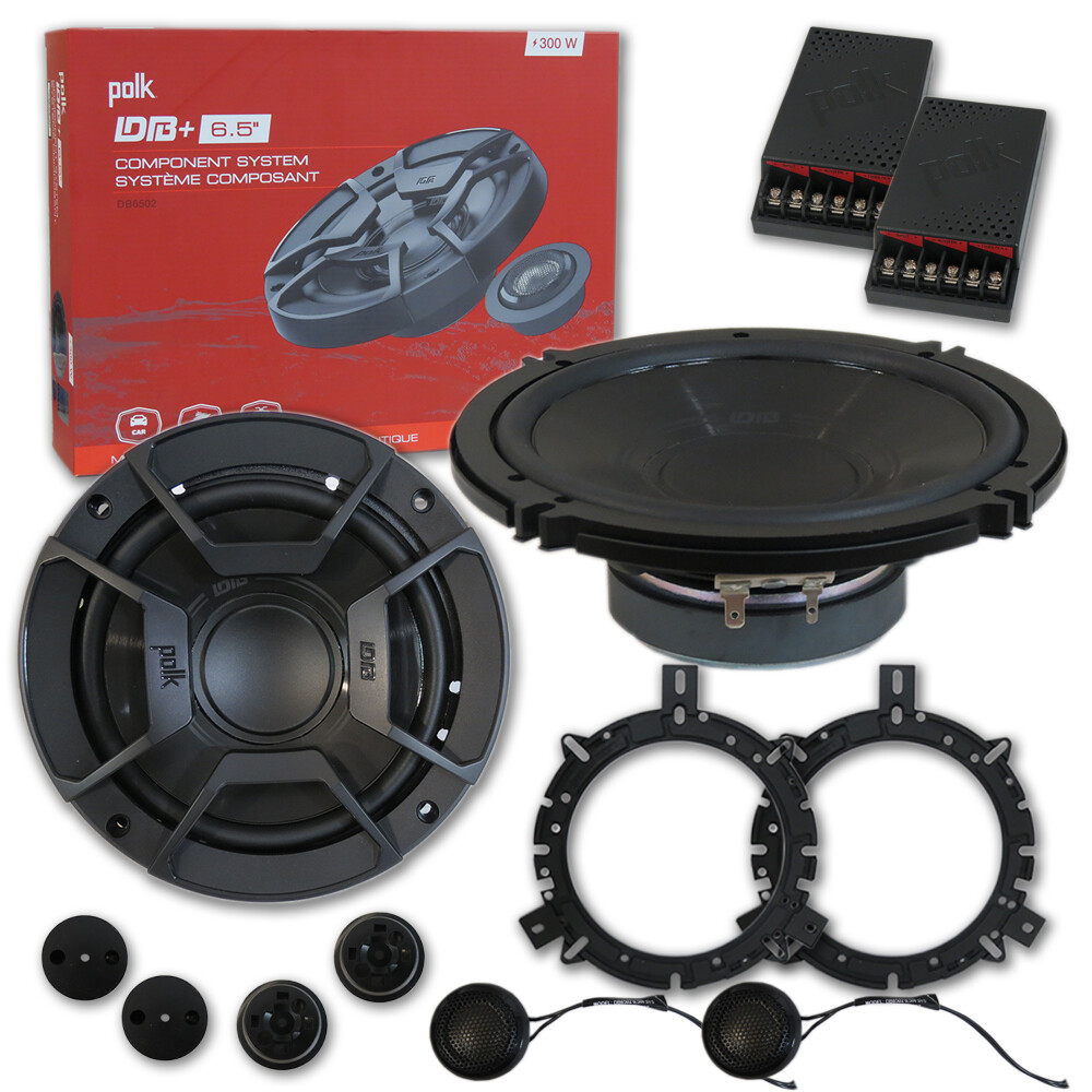 Polk Audio DB6502 2-way Car Audio Boat Marine UTV Component