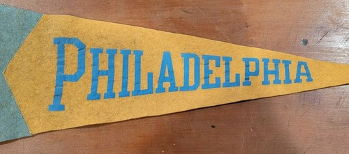 Rare 1926 28" 150 Years of AMERICAN INDEPENDENCE Pennant-PHILADELPHIA-1776-1926 - Picture 5 of 8