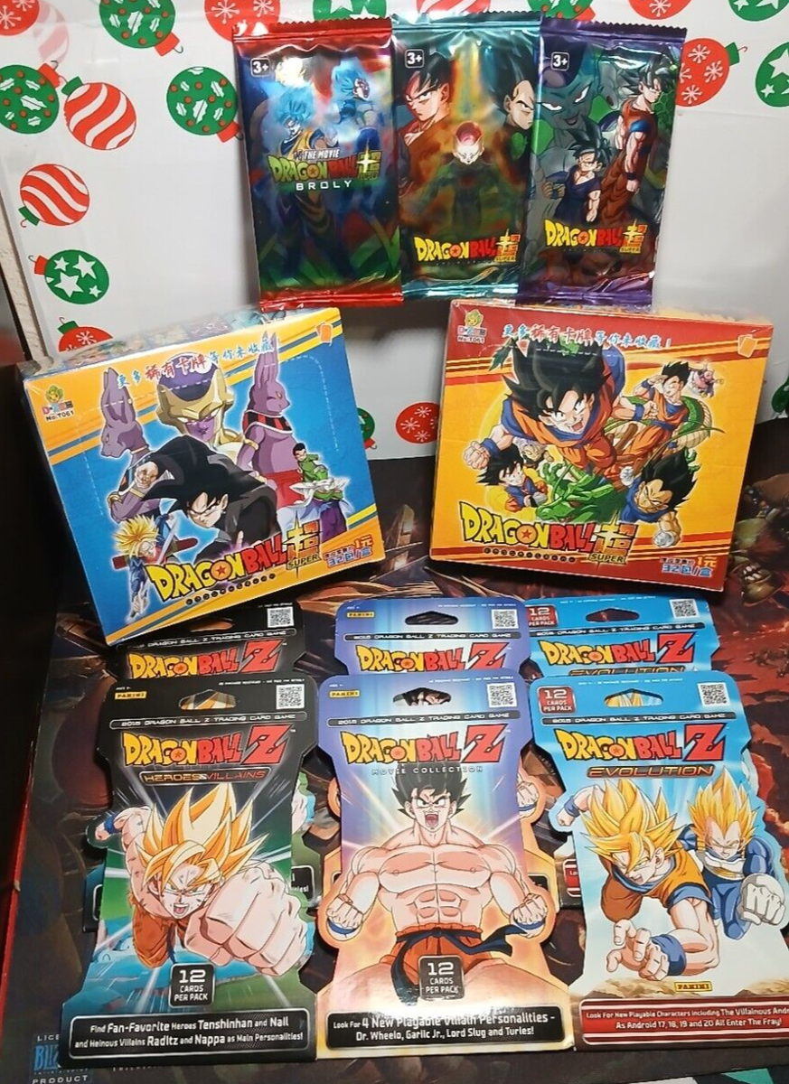 Dragon Ball Z Panini x9 & Doujin X2 Booster Box 32 Packs Per