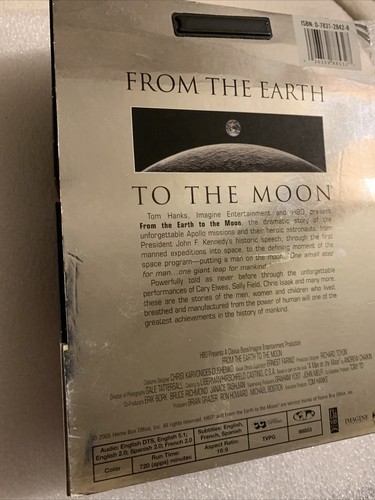 From the Earth to the Moon (DVD, 2005, 5-Disc Set) Widescreen Tom Hanks - Picture 2 of 10