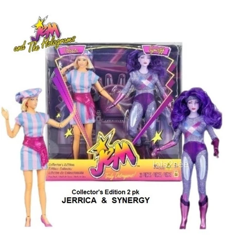 2025 Jem and the Holograms JERRICA & SYNERGY Dolls Presale Preorder