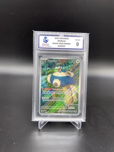 MGC 9 Snorlax #051 SVP SV 151 Pokemon Center ETB Exclusive Black Star Promo MINT