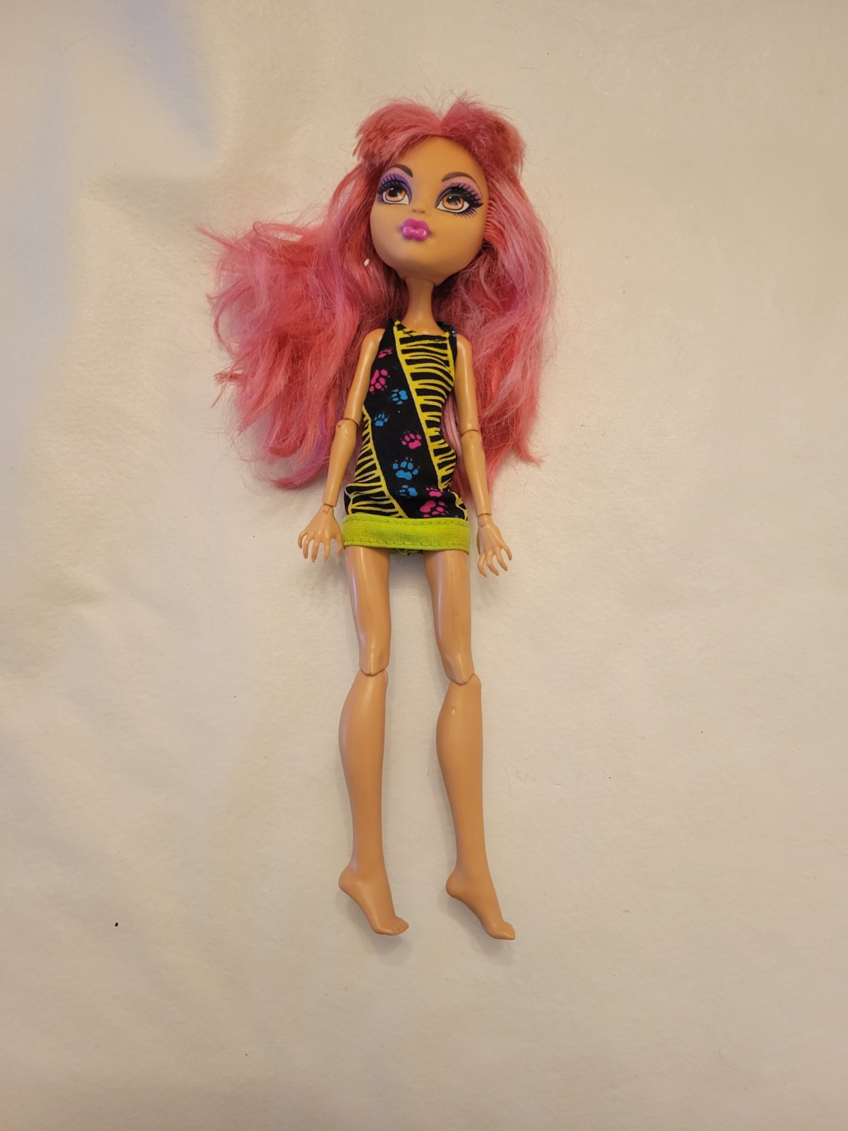 Howleen Wolf 13 Wishes MH Monster High Doll Per Purse Hat Gh