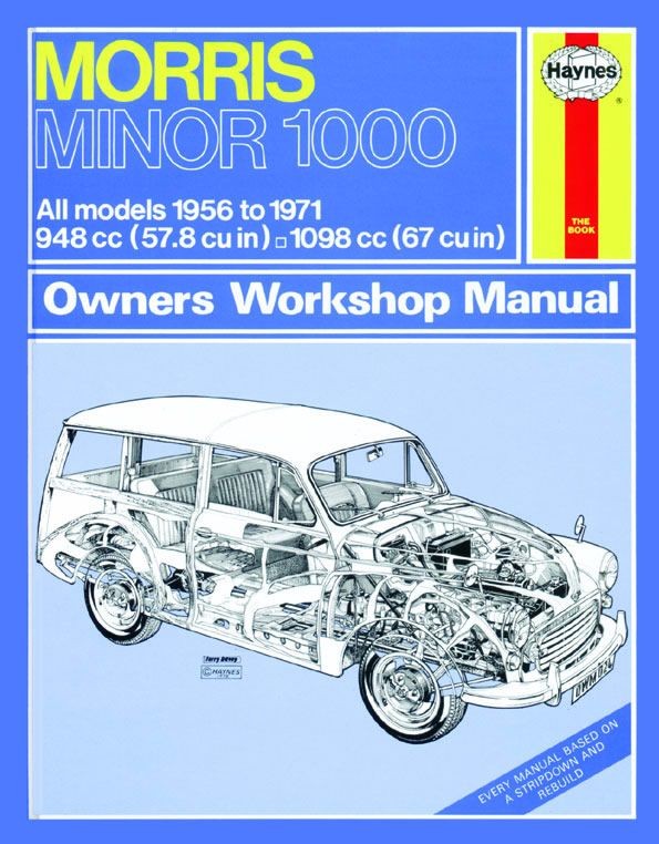 Revue technique Haynes Morris Minor 1000 K 56-71 Anglais Etat NEUVE POR