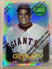 1997 Top’s Willie Mays Reprints #23 1969 Refractor San Francisco Giants HOF