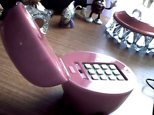 Grazioso telefono rosso Apple Flip Open, novità touch tone, telefono fisso!! - Foto 4 di 7