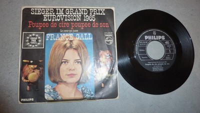 Vinyl 7'' France Gall '' poupee de cire poupee de son''