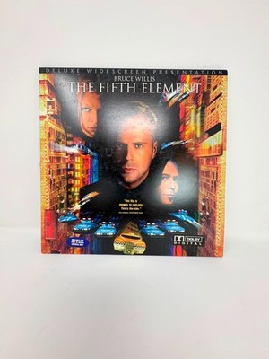 The Fifth Element LaserDisc Deluxe Widescreen 2 Disc Bruce Willis Dolby Digital
