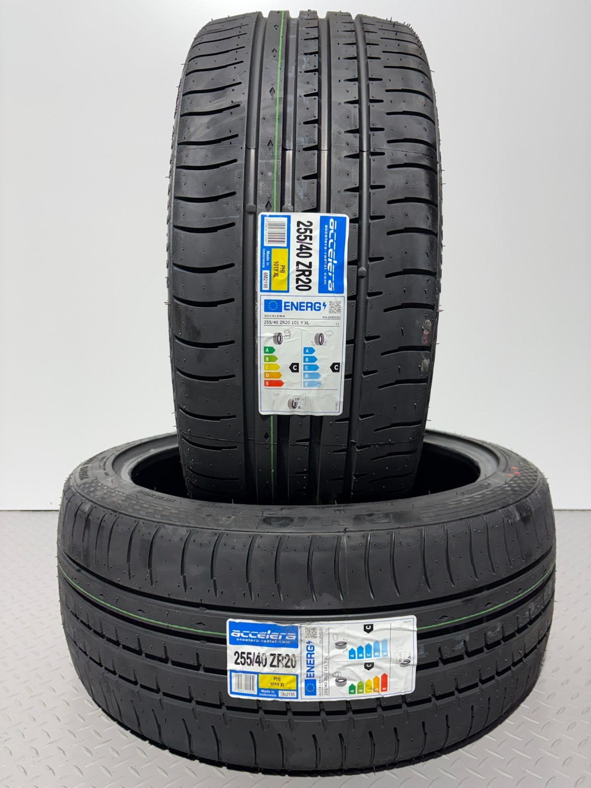 2 X 255/40ZR20 101Y XL ACCELERA TYRES 255 40 20 EXTRA LOAD 255/40R20 101Y XL TS
