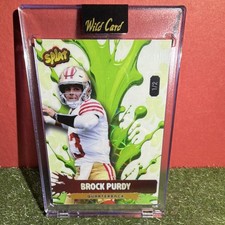🔥 Wild Card Splat Brock Purdy Serial Numbered 1/2 Football Card 2026 🔥