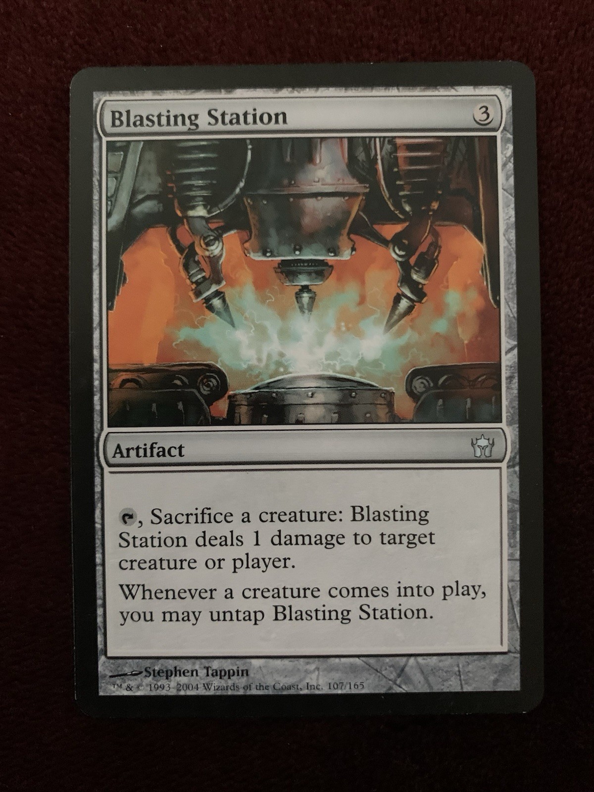 Blasting Station Fifth Dawn Regular Card Magic The Gathering NM