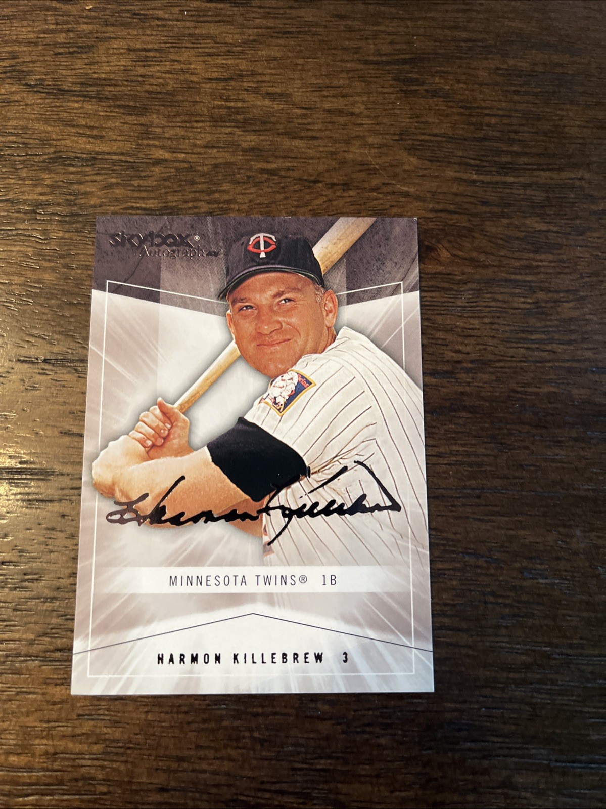2005 Skybox Autographics - Harmon Killebrew #86 /750 Minnesota Twins Baseball