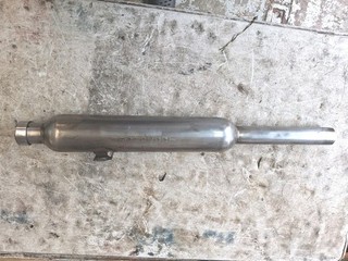 Vincent ? Enfield.? Matchless? Etc Vintage Burgess Silencer.