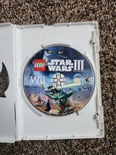 LEGO Star Wars III 3: The Clone Wars (Nintendo Wii, 2011) Works No Manual 