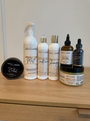 Bask & Lather Mega Live Exclusive Bundle - Jumbo Scalp Stimulator, and much more