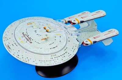 STAR TREK EAGLEMOSS RAUMSCHIFF COLLECTION XL USS ENTERPRISE 1701D FUTURE (LOSE2)