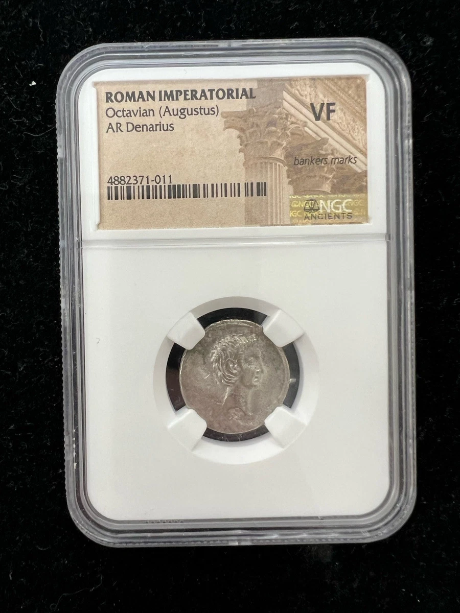 Augustus NGC Certified Roman Imperial Coins (27 BC-476 AD) for