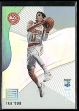 2018-19 Panini Status #142 Trae Young Rookie Card RC Atlanta Hawks. rookie card picture
