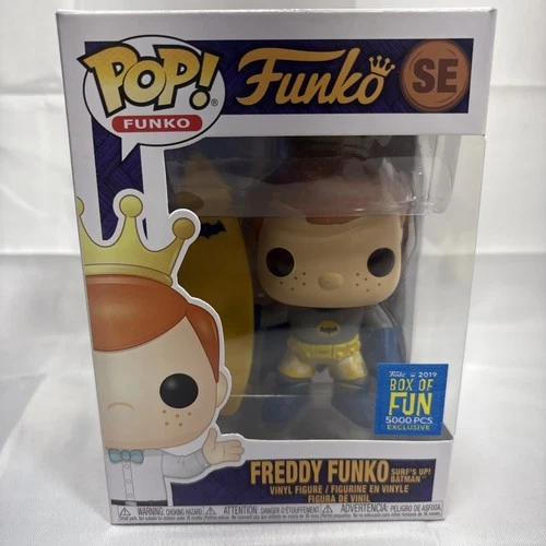 Funko Pop! SURFS UP BATMAN FREDDY #SE Box Of Fun 5000 PCS Vinyl Figure JJ0226JW