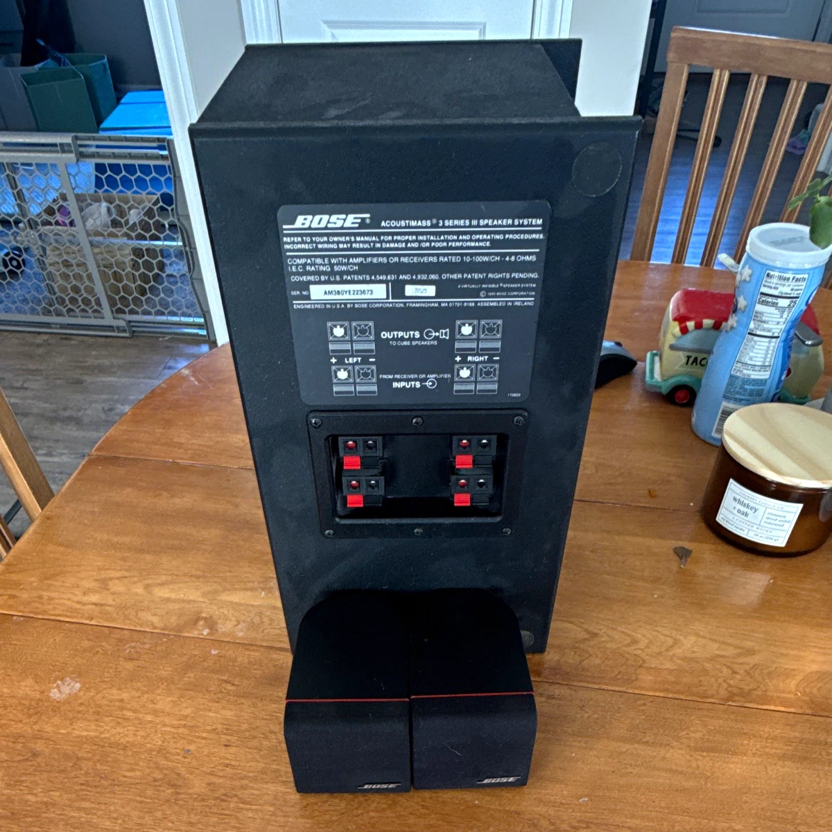 Bose Acoustimass 3 for sale - eBay