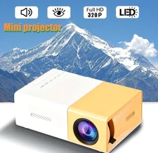 Mini Portable Projector 320P LED Pico Video Projector for Home Theater Movie US
