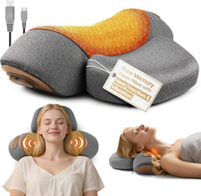 Callixe Thera Pillow Massage Neck Hump, TheraPillow Traction Massager with Heat
