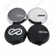 4pcs 68mm Wheel Center Caps Sport Emblem Xxr Ssr Enkei Hub Cover 64mm Inner