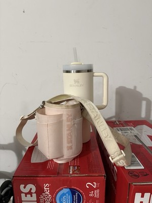 Stanley Cup 40oz Cup with lid and straw and Carrier Bag with Strap