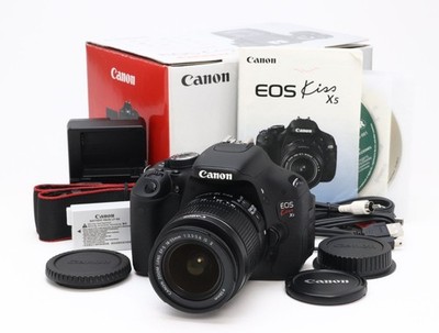 Canon EOS Kiss X5 Camera EF-S18-55mm Lens Kit A+ Condition Low Shutter Count