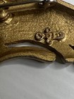 Vintage Gold Black Leopard Brooch / Pin — photo 3