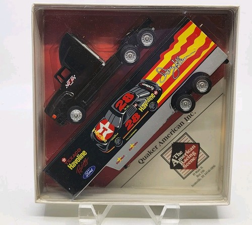 Winross Davey Allison Texaco Havoline No. 28 Ford Hauler Quaker American 1/32 - Picture 2 of 8