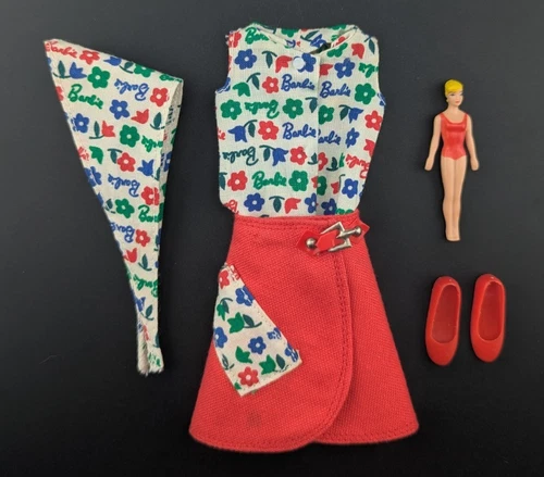 Vintage 1965-66 Barbie Mattel Skipper #1911 Day at the Fair – Complete Set