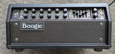 Mesa/Boogie Mark Five 35,  35-watt Tube Amplifier Head - Black w/cover & Pedal