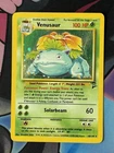 Venusaur 018/130 Base Set 2 Holo Rare Pokemon Card Vintage MP
