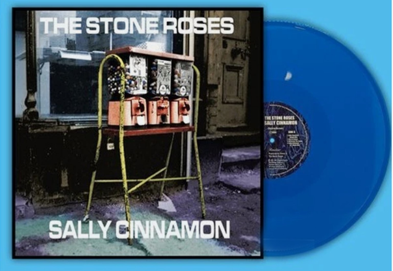 The STONE ROSES LP Sally Cinnamon 180 Gram BLUE VINYL 8 Track NEW and SEALED