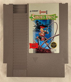 Castlevania II Simon's Quest 2 REV-A Completo en Caja CIB (1988, Nintendo NES)