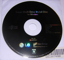 LG Super Multi Drive Software Install Disc CD-ROM for Windows 2012 