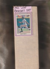 1990 LEAF BASEBALL HAND COLLATED 528-CARD HAND COLLATED SET W/F.THOMAS, S.SOSA