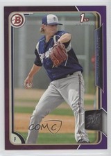 2015 Bowman Prospects Purple 93/250 Tyler Wagner #BP143 f0v