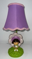  ..10N Dora the Explorer 17" 3D Flower Deco Lamp Purple and Pink Shade