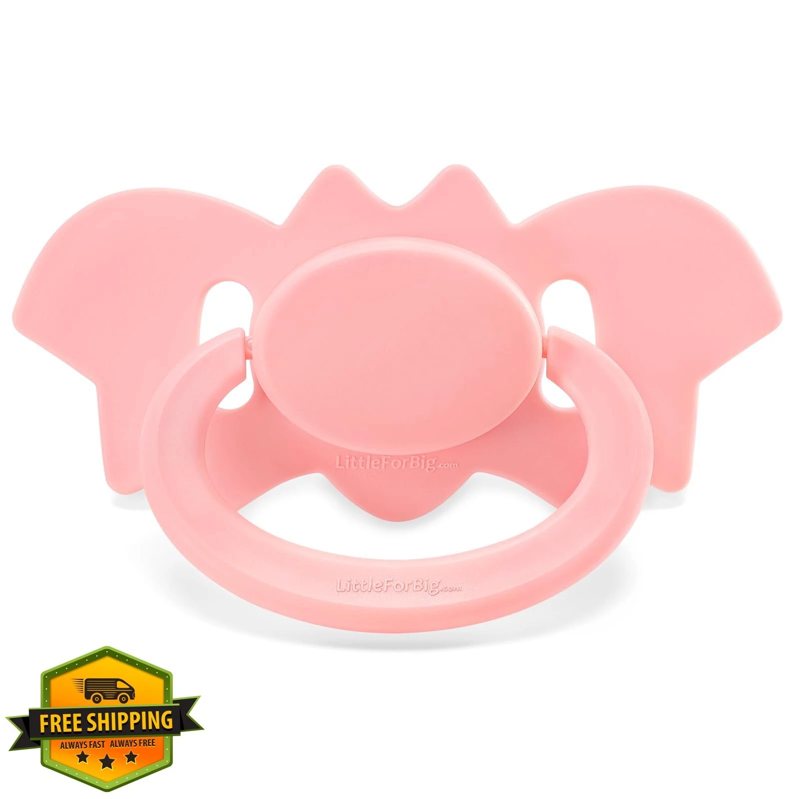 LittleForBig Adult Pacifier Baby Bat Pink
Opens in a new window or tab
