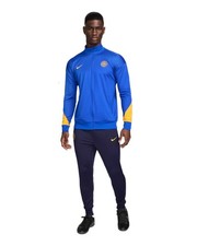  Inter Fc Nike Tuta Intera Tracksuit Dry Strike Full Zip Blu Royal 2024 25 UOMO