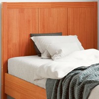 Kopfteil Wachsbraun 100 Cm Massivholz Kiefer