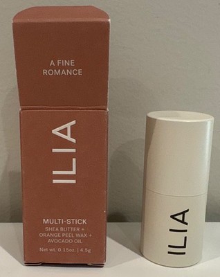 Ilia Beauty Cream Blush Stick & Lip Tint | A Fine Romance Rich Berry | 4g - New