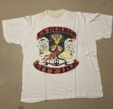 LITFIBA - EL DIABLO 199O t-shirt RARA VINTAGE Piero Pelù Renzulli