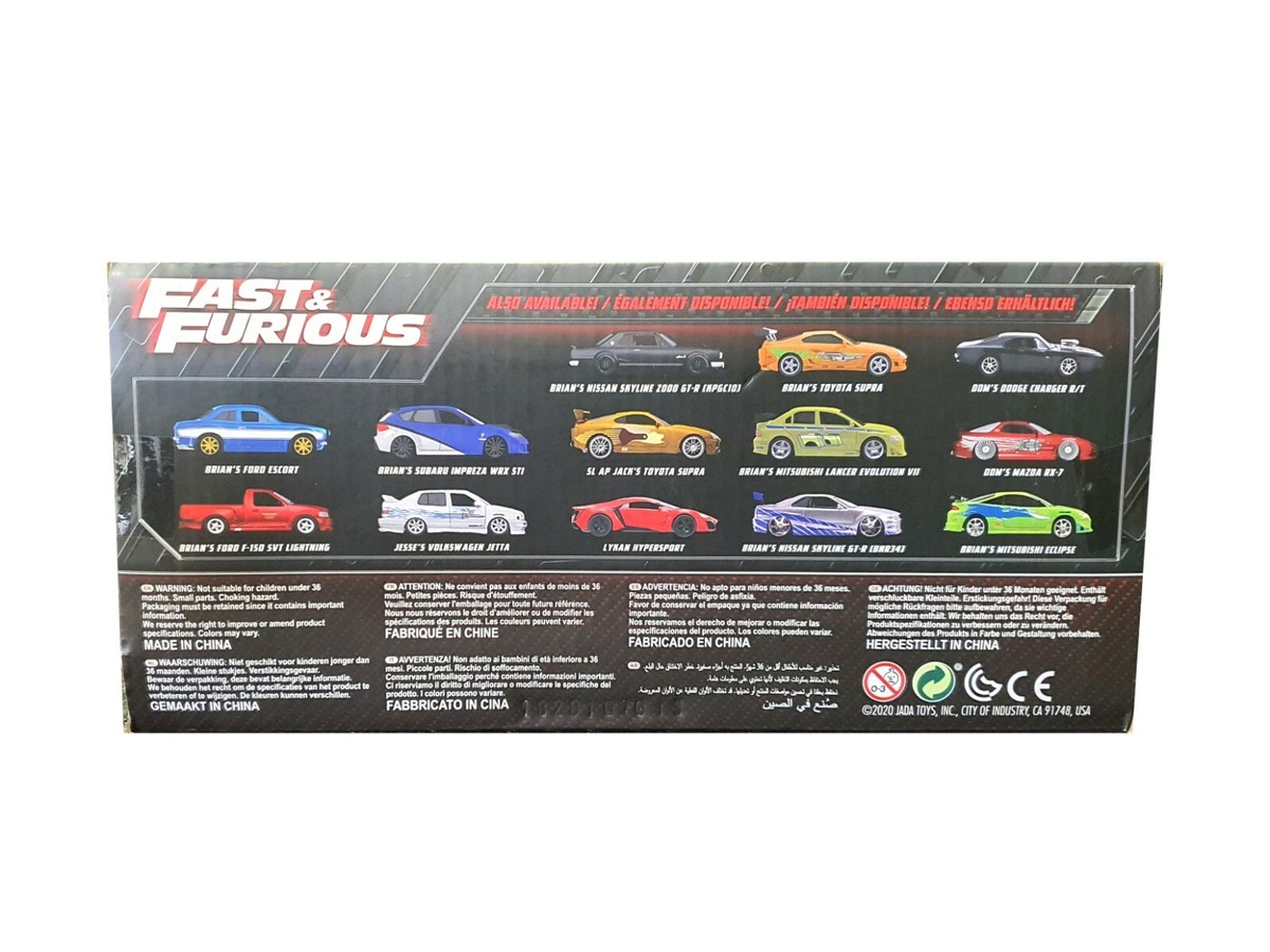 Jada 1:24 Fast & Furious Red Letty's Chevy Corvette Kids Diecast