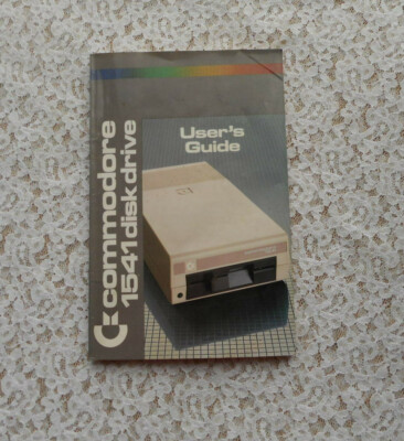 Vintage COMMODORE 1541 DISK DRIVE USERS GUIDE 1984