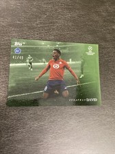 2022 TOPPS SIMPLICITY UEFA CHAMPIONS LEAGUE - DAVID LILLE RC PARALLEL /49