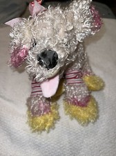 Fancy Nancy Frenchy French Poodle Dog plush stuffed animal toy 13"